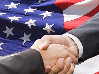 Partnership and politics concept
