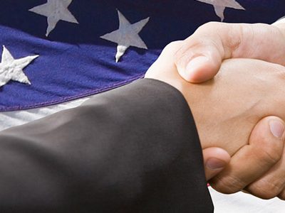 Partnership and politics concept